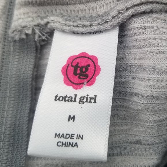 🌵 Total Girl Sleeveless High Low Gray Dress - Picture 6 of 6